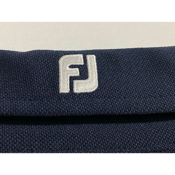 FootJoy Golf Polo Blue 2XL International Match Play Trophy Shirt Performance Fit - Picture 7 of 10